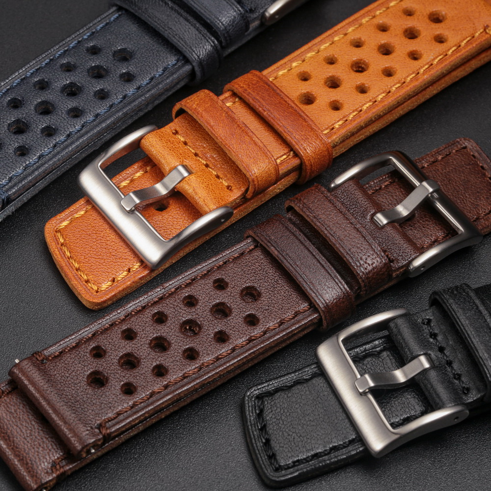 Rubber Strap Diver - Hemsut Cowhide Watch Band Quick Release