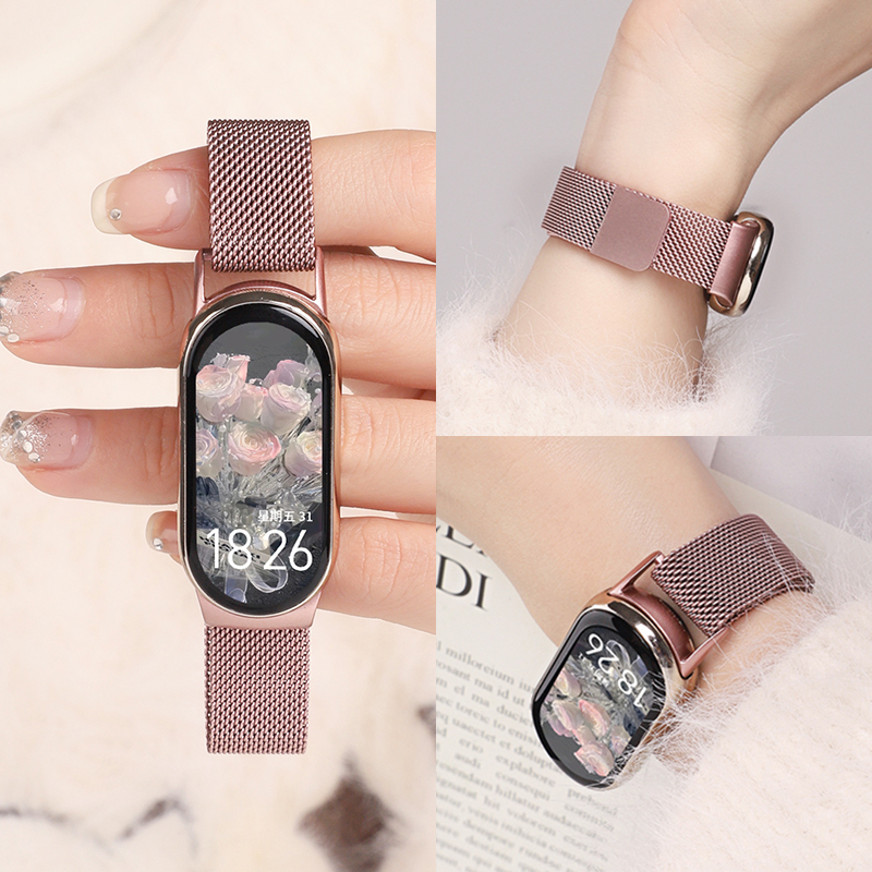 Milanese Loop Magnetic - Milanese Loop For xiaomi Mi Band
