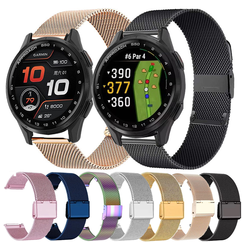 22mm 20mm Mesh Loop For Garmin - Milanese Loop Magnetic 리뷰 및 가격