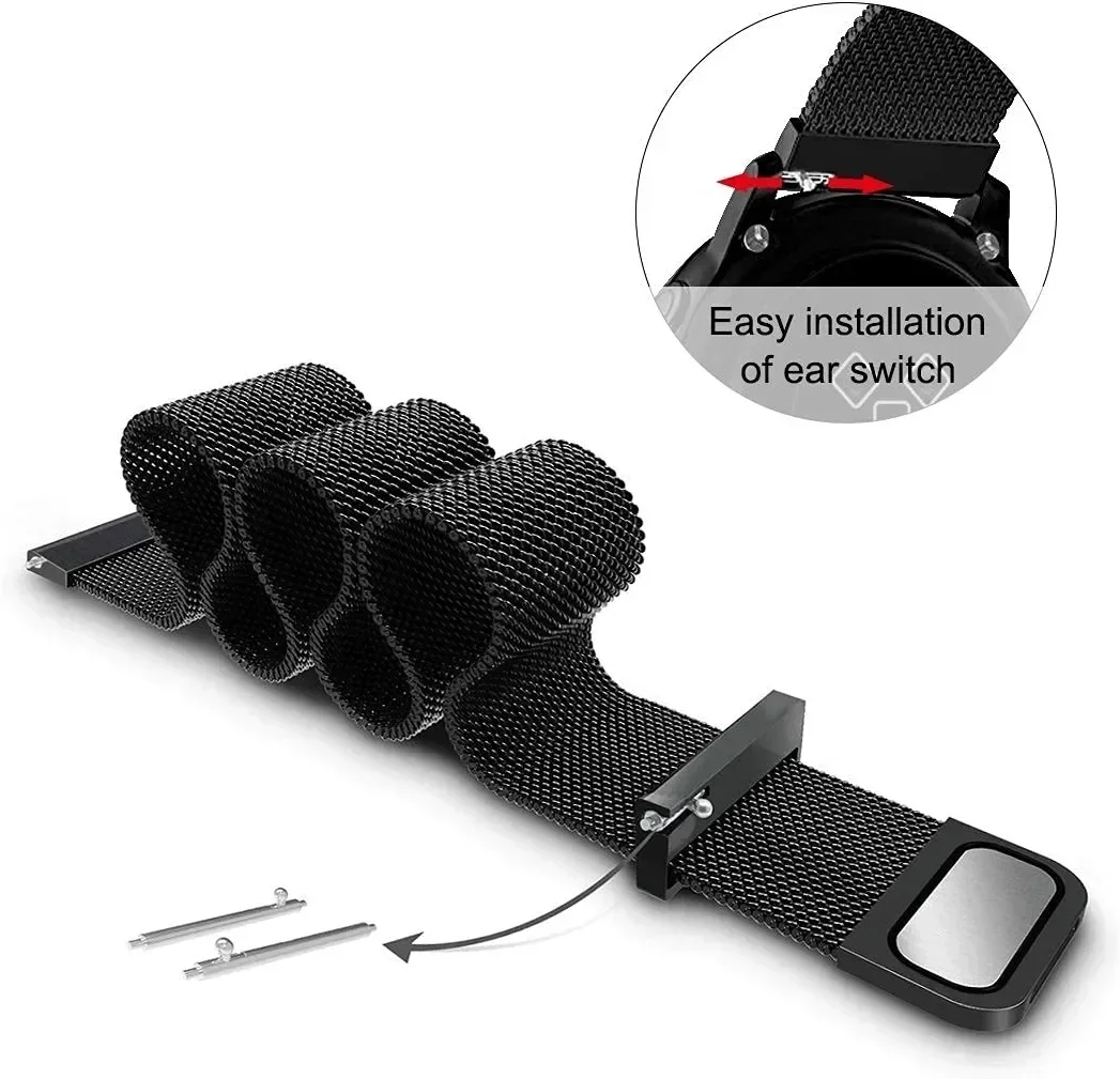22mm 20mm Mesh Loop For Garmin - Milanese Loop Magnetic 리뷰 및 가격