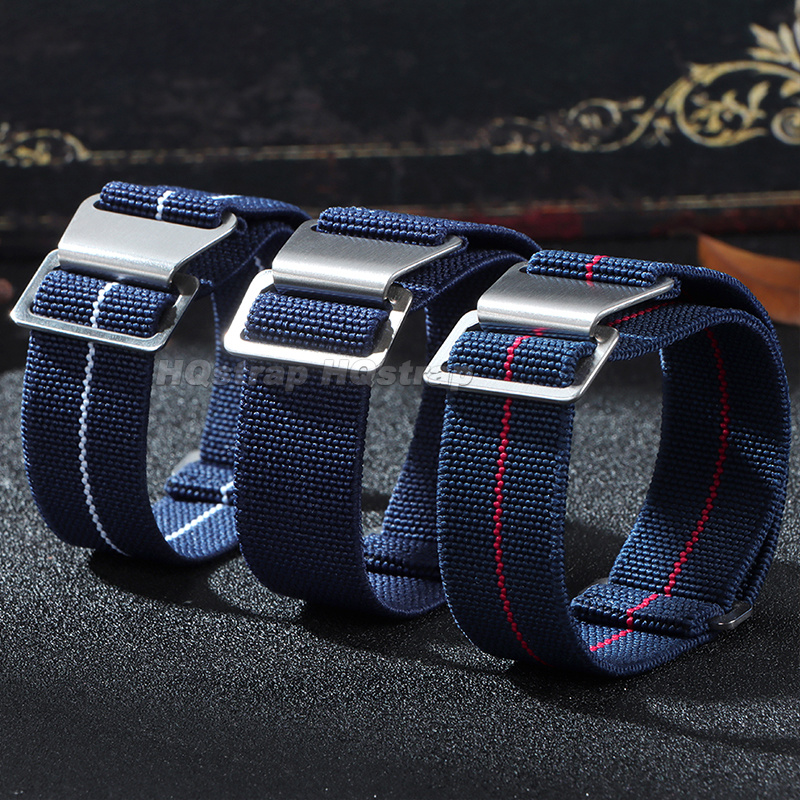 18/20/22mm Elastic Nylon Watch - Parachute Strap Elastic 리뷰 및 가격