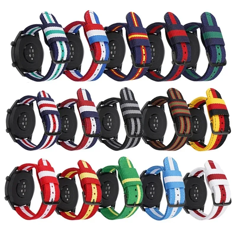 Nylon Watch Strap 20mm 22mm Qu - Canvas Strap Watch 리뷰 및 가격