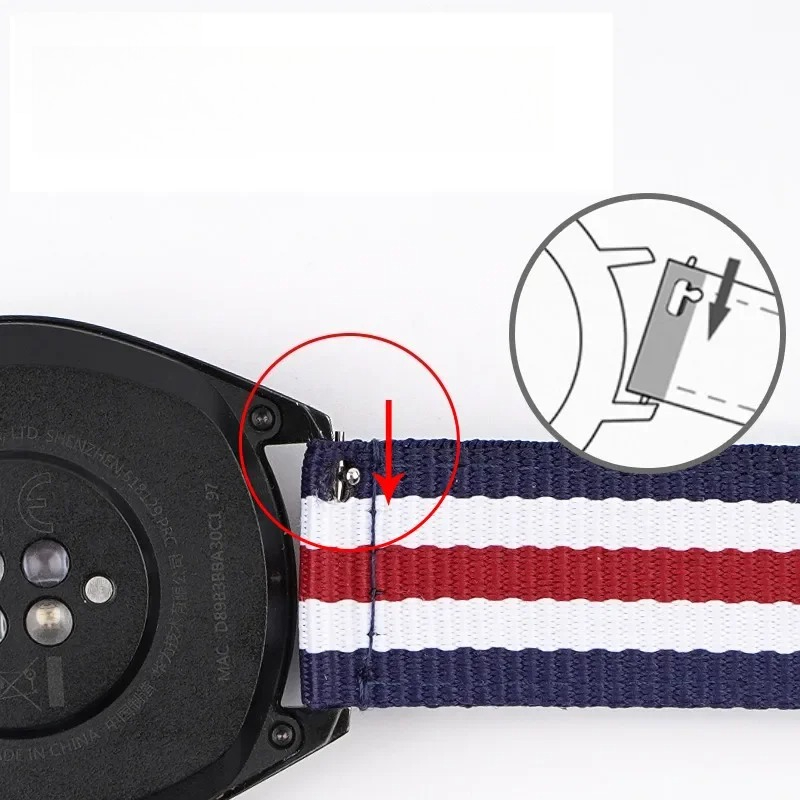 Nylon Watch Strap 20mm 22mm Qu - Canvas Strap Watch 리뷰 및 가격