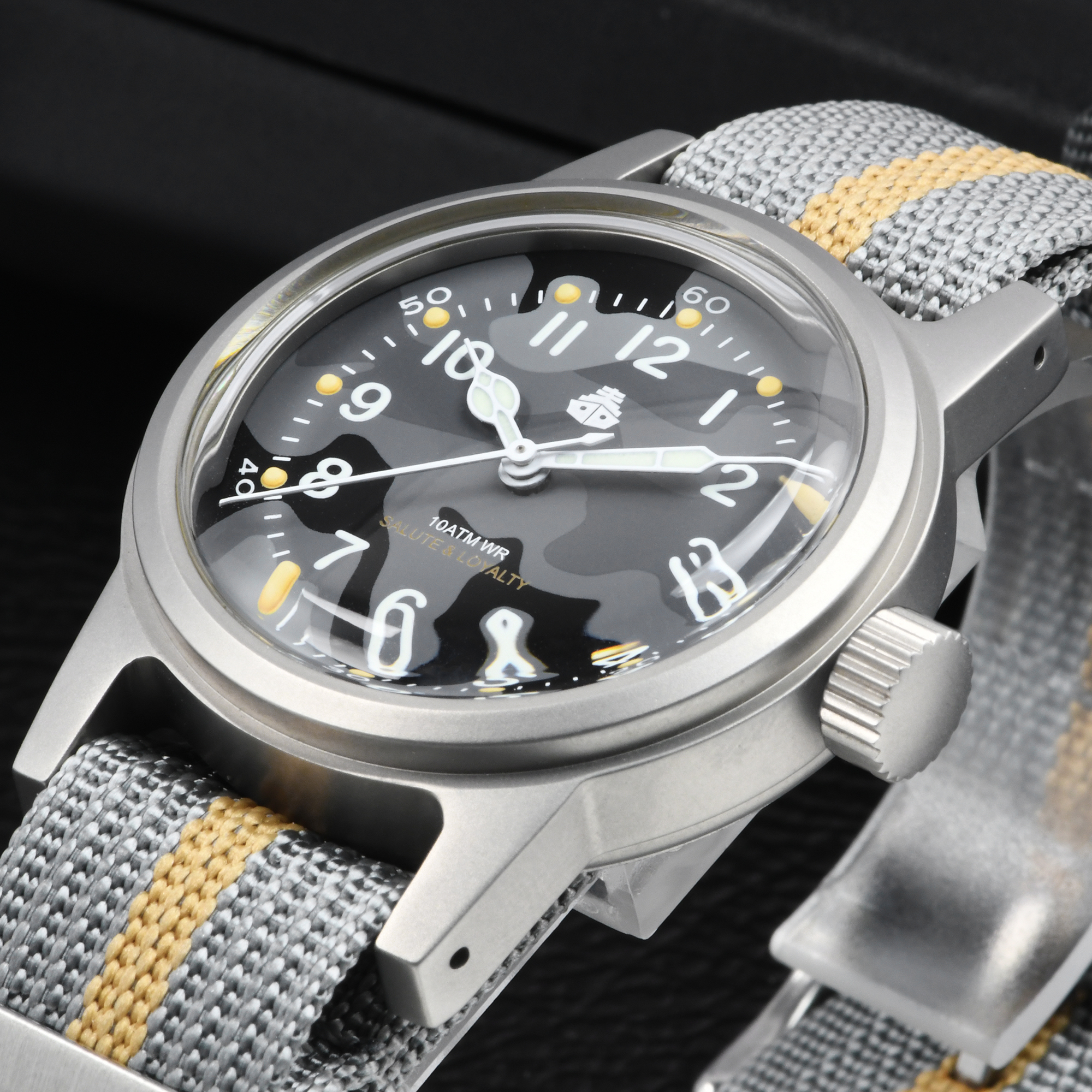 TEKAPO Replica World War II Re - Canvas Strap Watch 리뷰 및 가격