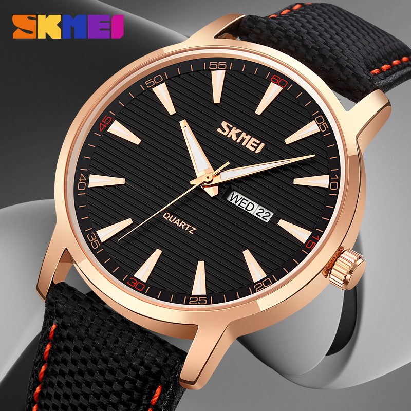 SKEMI Multifunctional Waterpro - Canvas Strap Watch 리뷰 및 가격