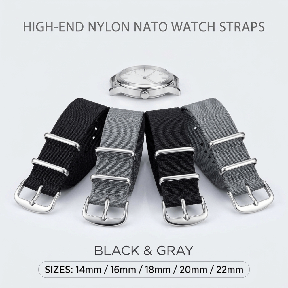 14/16/18/20/22mm NATO Watch Ba - Nato Strap Nylon 리뷰 및 가격