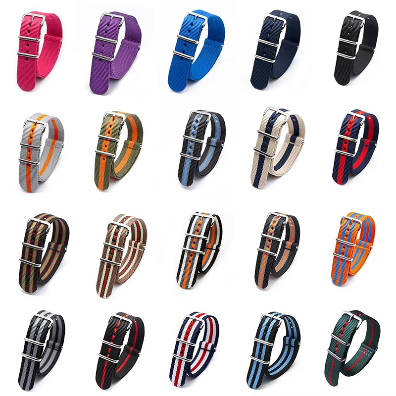 18/20/22/24mm Cambos Stripes S - Nato Strap Nylon 리뷰 및 가격