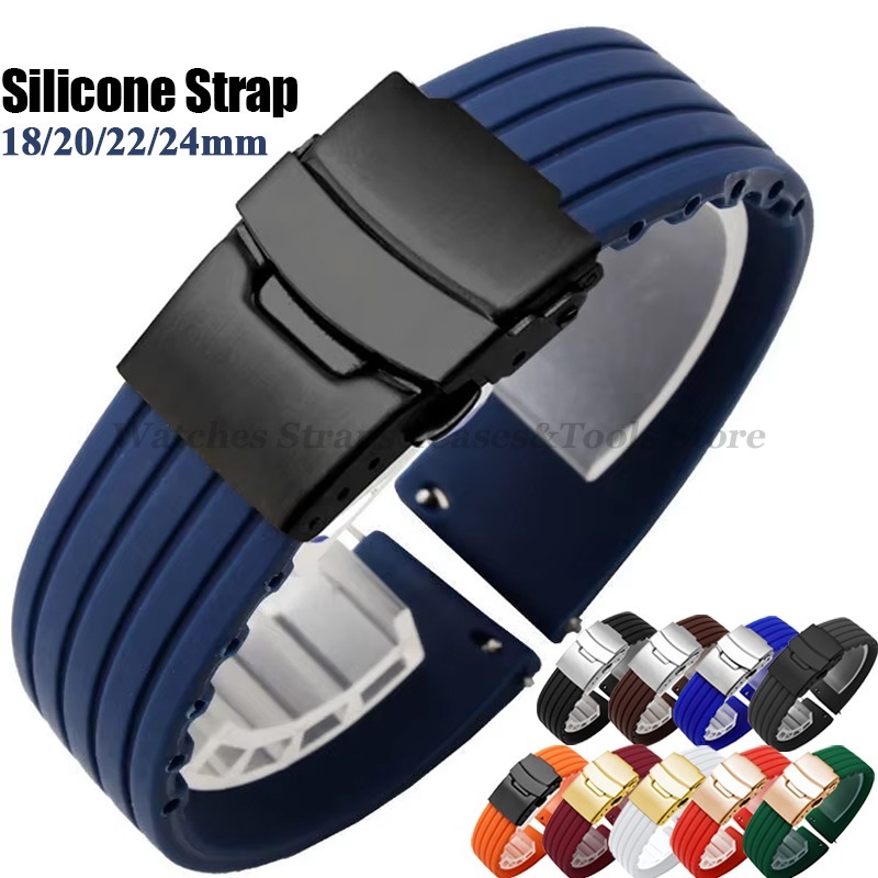 18mm 20mm 22mm 24mm Quick Rele - Rubber Strap Diver 리뷰 및 가격