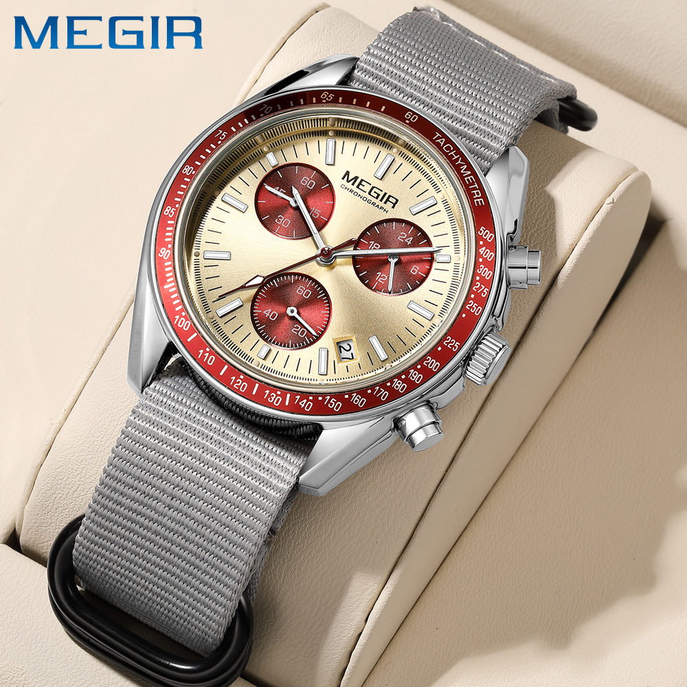 MEGIR New Luxury Men's Watches - Canvas Strap Watch 리뷰 및 가격