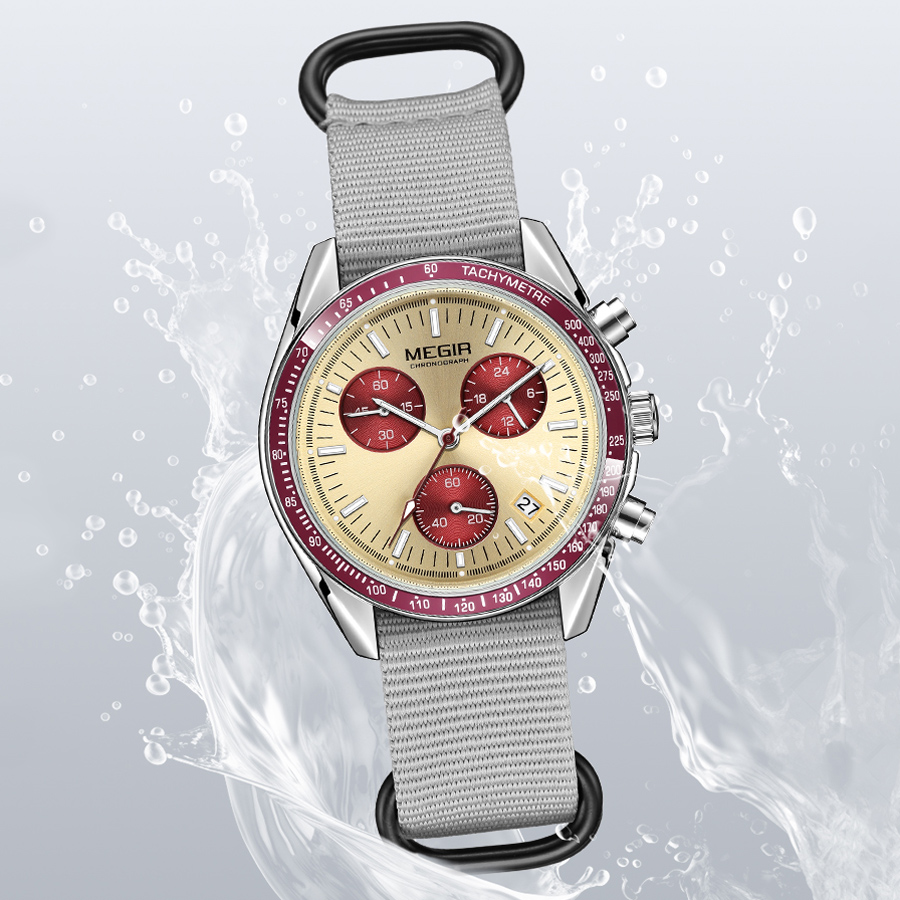 MEGIR New Luxury Men's Watches - Canvas Strap Watch 리뷰 및 가격