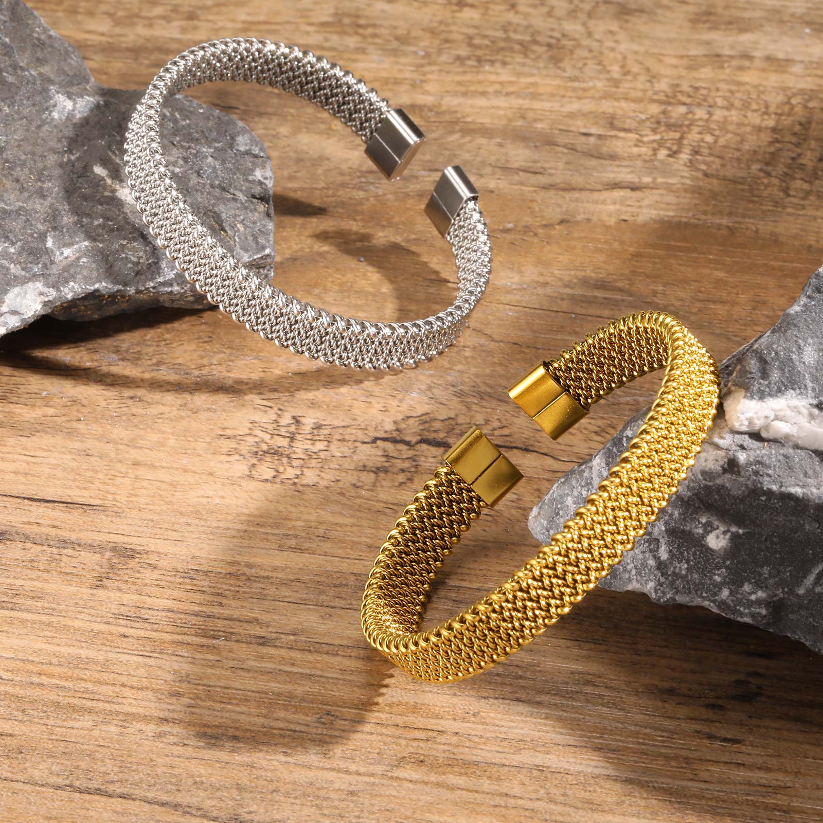 10mm Braided Stretch Strap Ope - Mesh Strap Metal 리뷰 및 가격