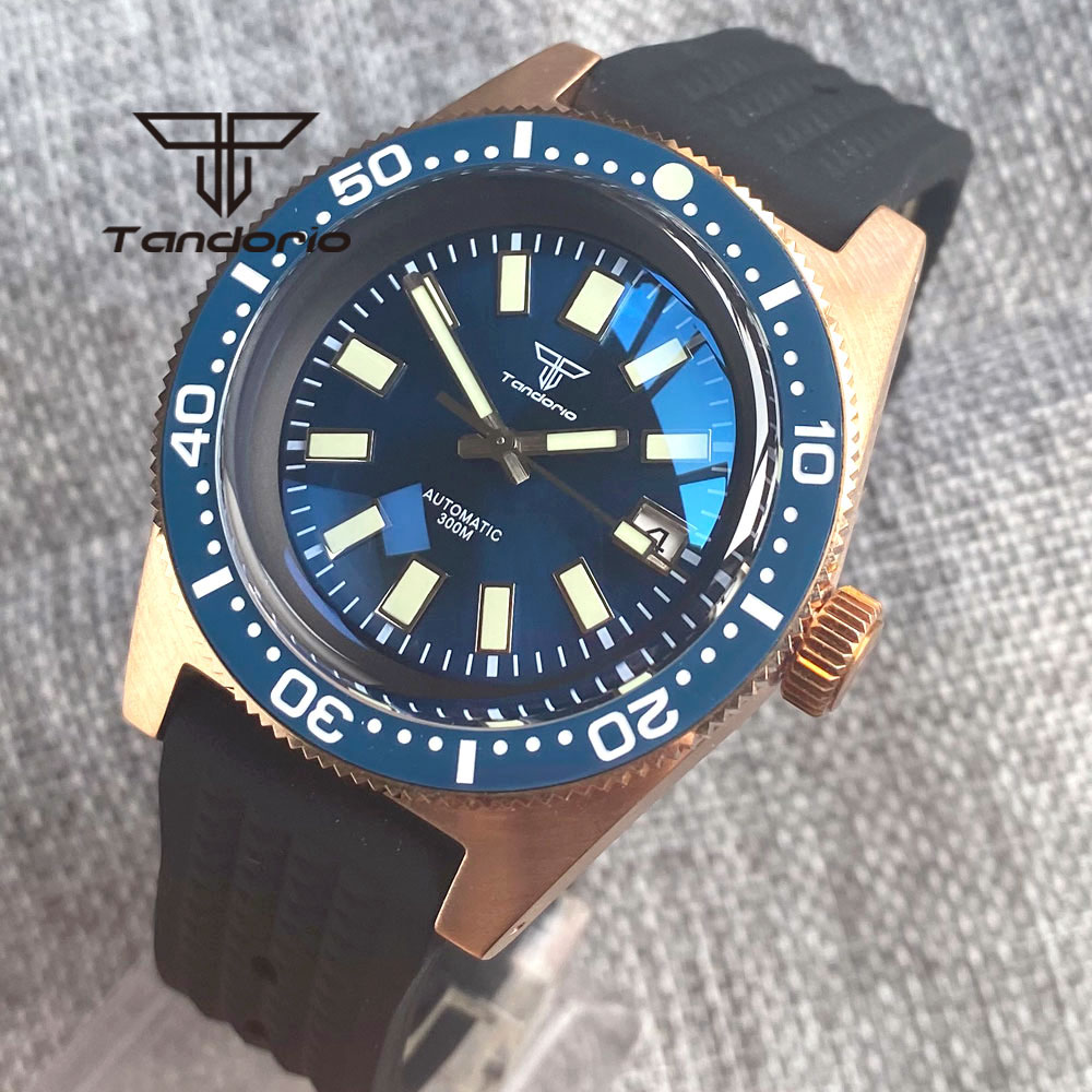 Tandorio 62 MAS CUSN8 Solid Br - Rubber Strap Diver 리뷰 및 가격