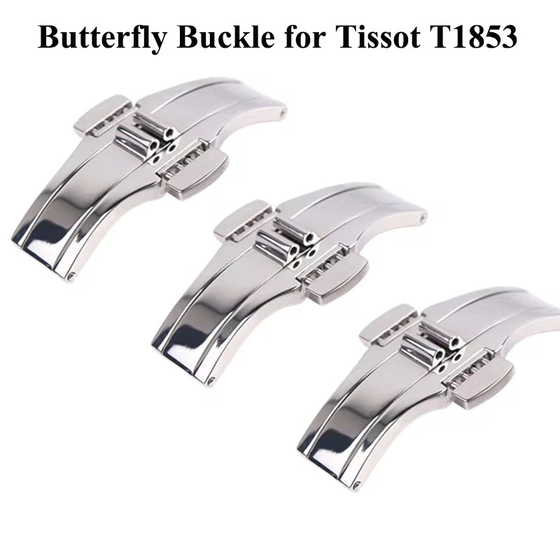 for Tissot T1853 Watch Band Bu - Butterfly Clasp Deployant 리뷰 및 가격