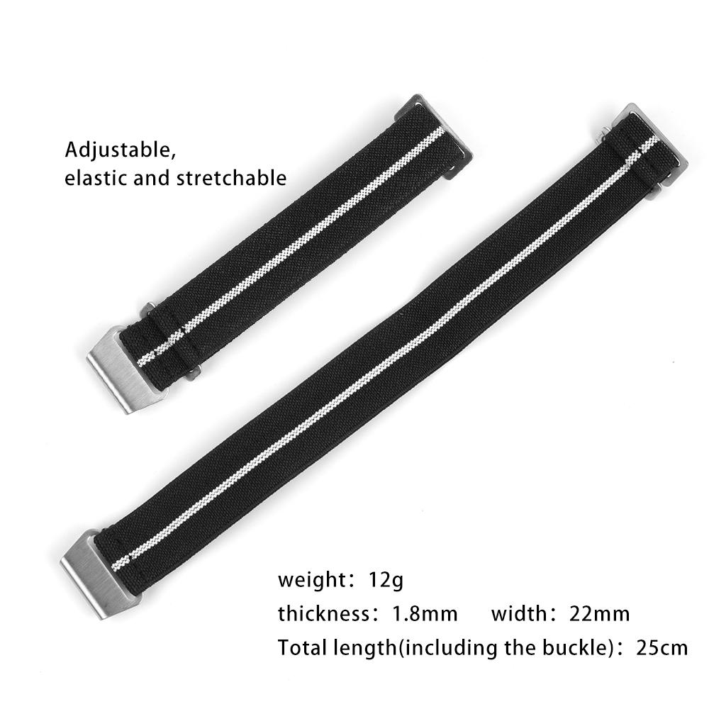 Nylon Watch Band 18mm 20mm 22m - Parachute Strap Elastic 리뷰 및 가격