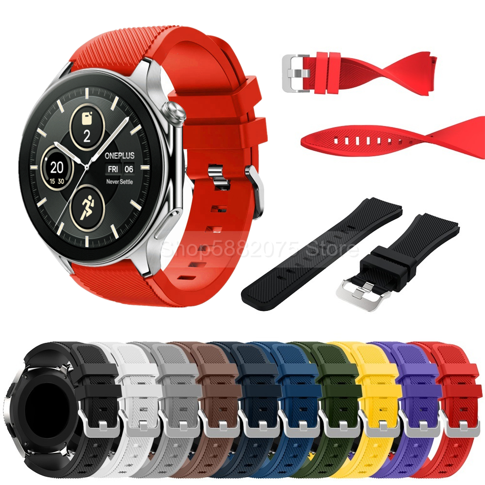 22mm Silicone Strap For OPPO W - Silicone Watch Band 22Mm 리뷰 및 가격