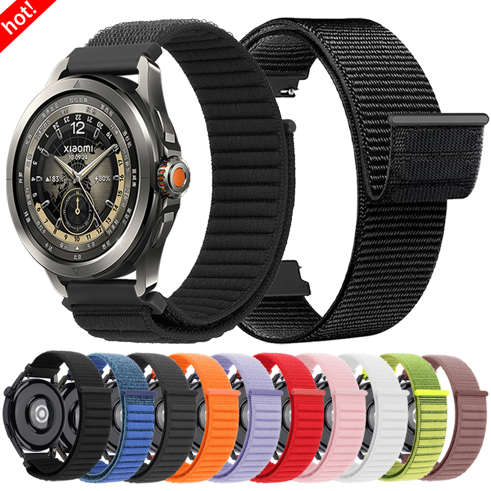 22mm Nylon Band For Xiaomi Wat - Sport Loop Velcro 리뷰 및 가격