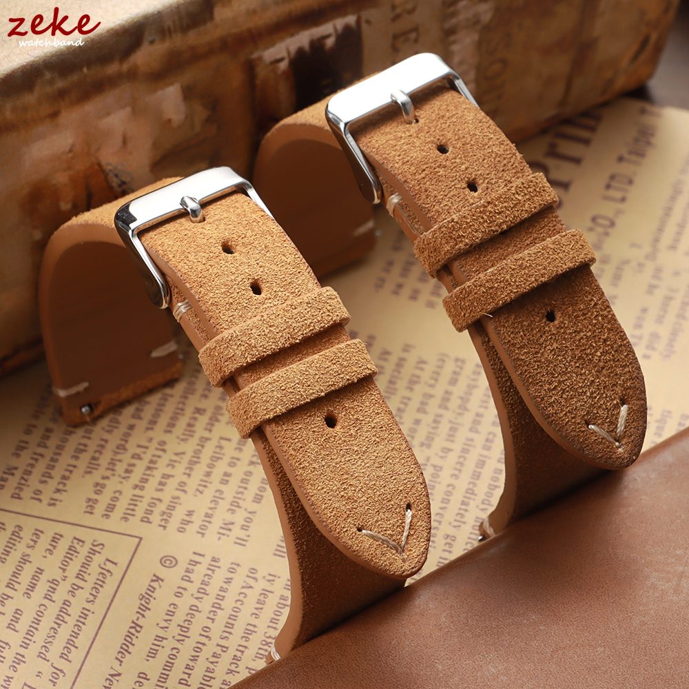 Vintage Soft Suede Leather Str - Suede Strap Watch 리뷰 및 가격