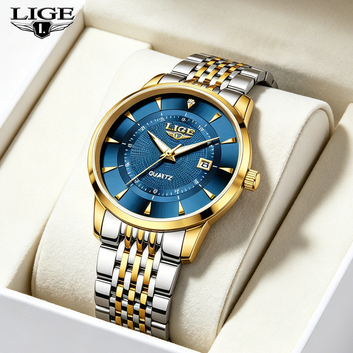 LIGE New 2025 Luxury Man Watch - Stainless Bracelet Diver 리뷰 및 가격