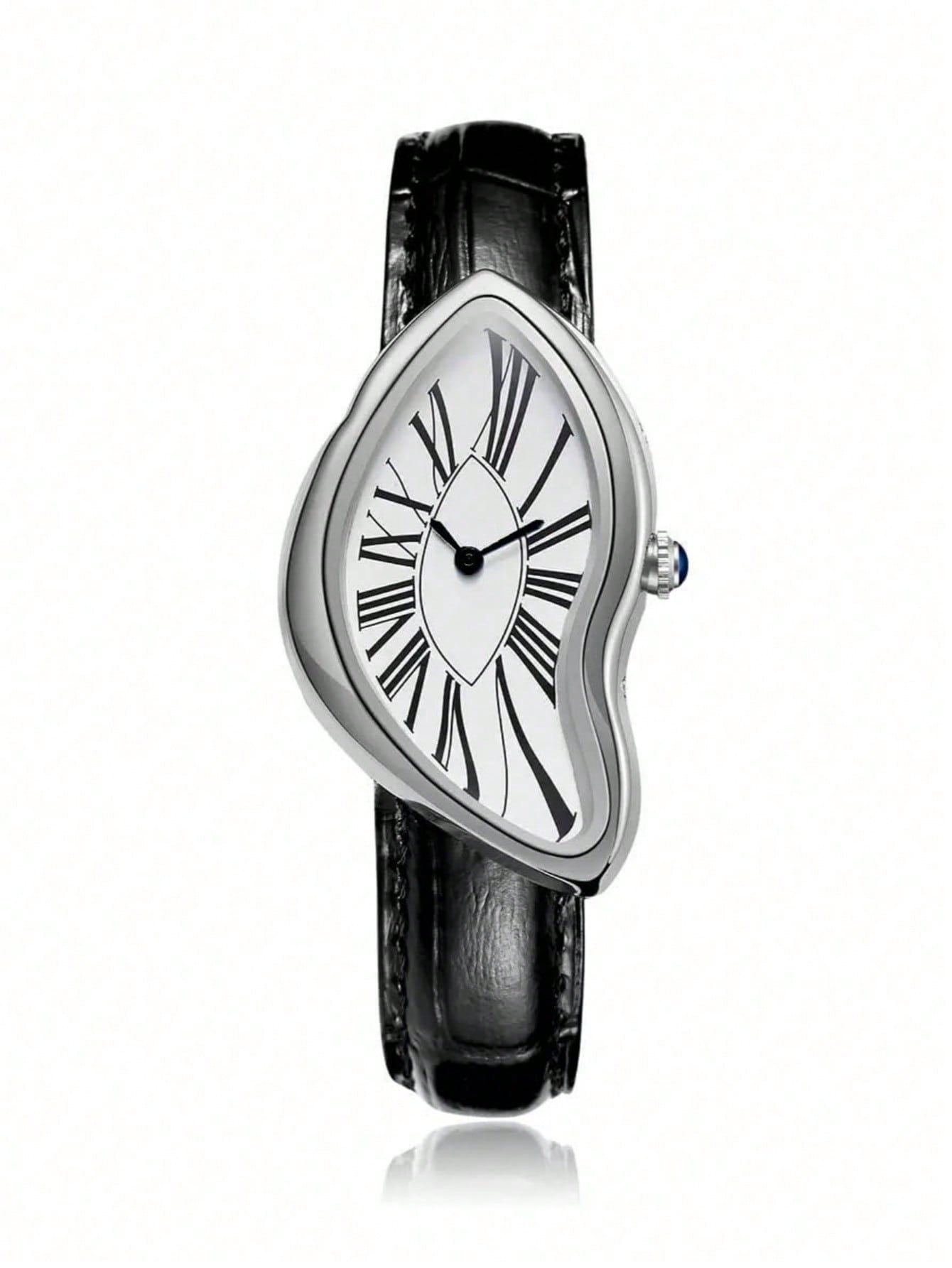 Creative Melt Luxury Watch for - Leather Watch Band Men 리뷰 및 가격