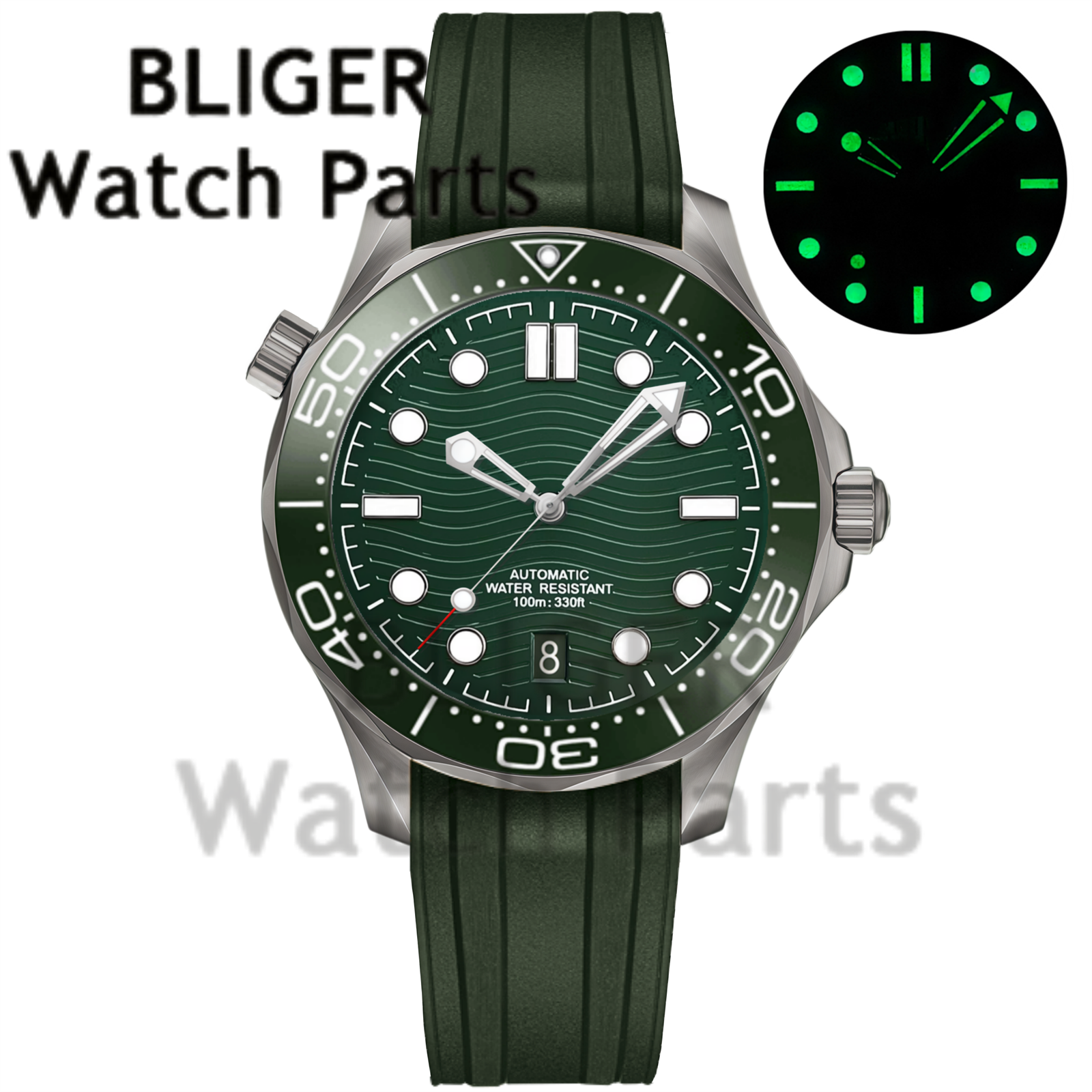 Customizable DIY 41mm Titanium - Stainless Bracelet Diver 리뷰 및 가격
