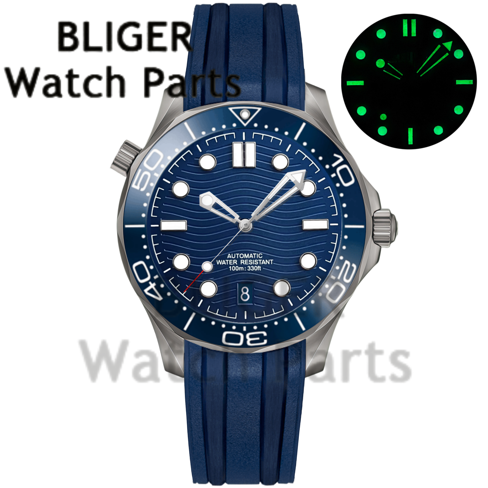 Customizable DIY 41mm Titanium - Stainless Bracelet Diver 리뷰 및 가격