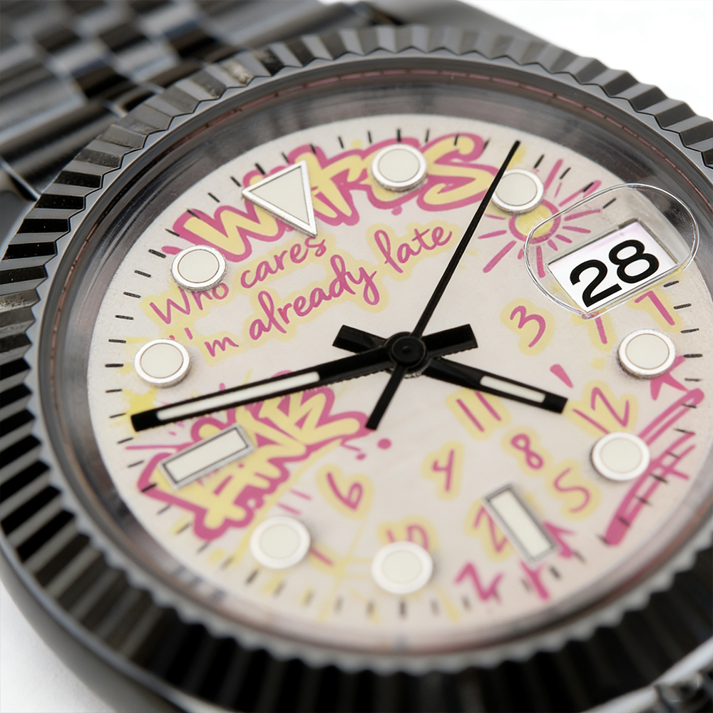 Graffiti watch Luxury Watch ch - Stainless Bracelet Diver 리뷰 및 가격