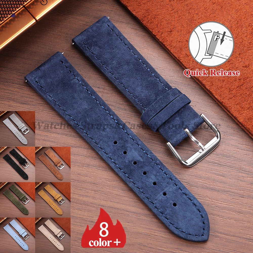 Vintage Suede Cowhide Watch St - Suede Strap Watch 리뷰 및 가격