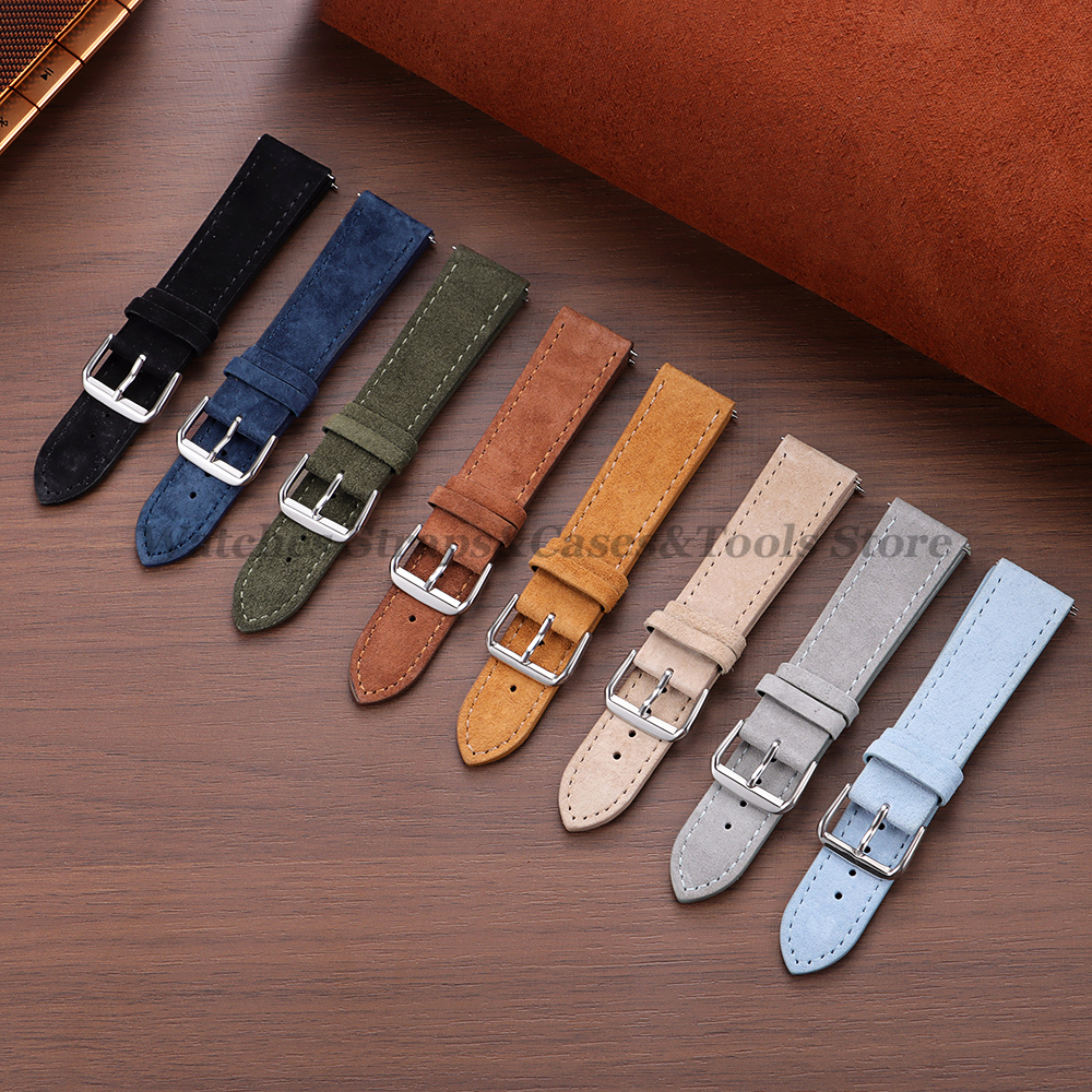 Vintage Suede Cowhide Watch St - Suede Strap Watch 리뷰 및 가격