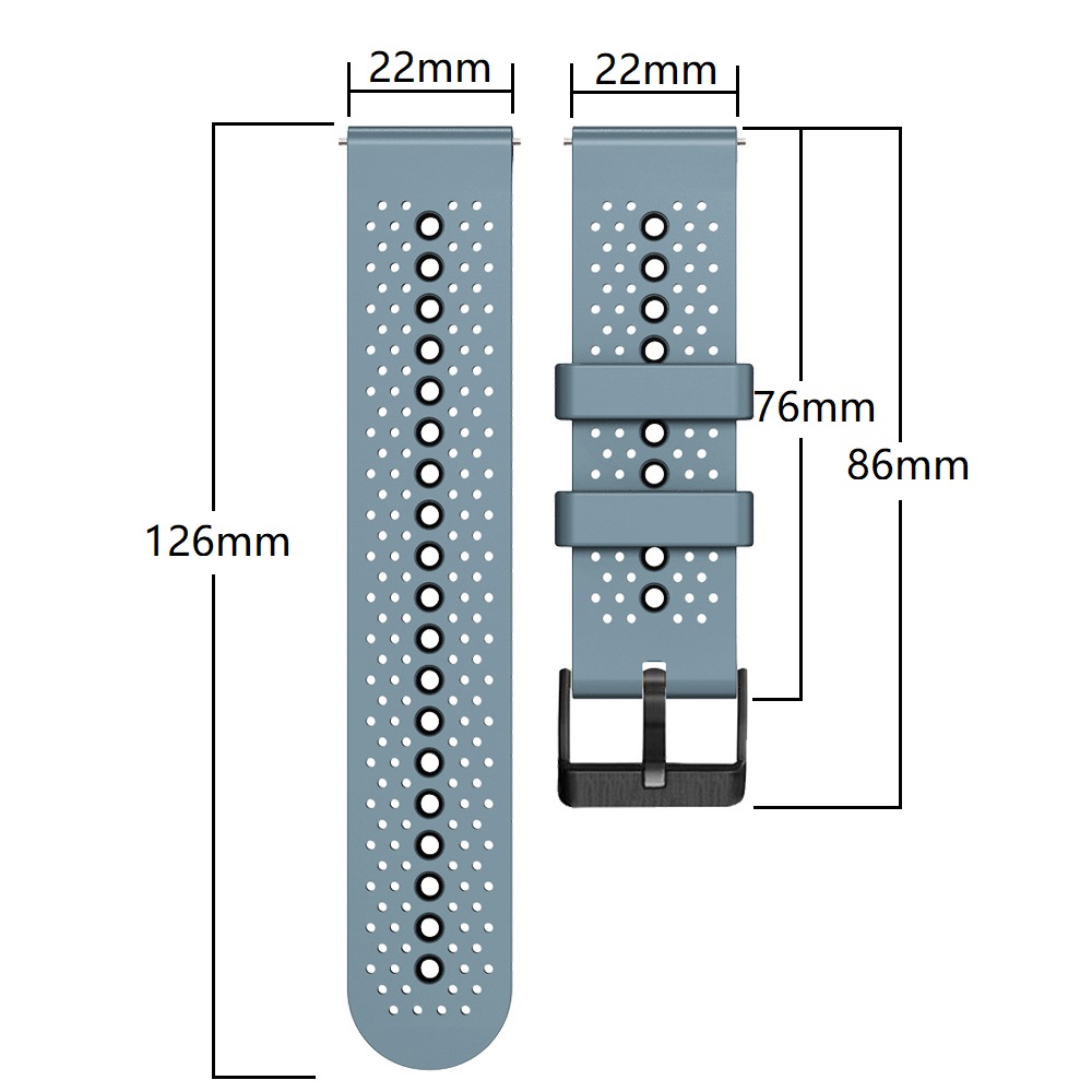22mm Silicone Band For COROS P - Silicone Watch Band 22Mm 리뷰 및 가격