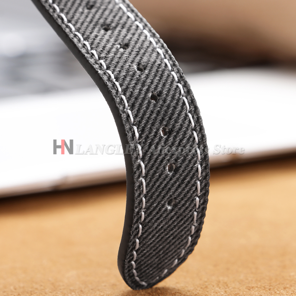 Denim Nylon Watch Strap Canvas - Canvas Strap Watch 리뷰 및 가격