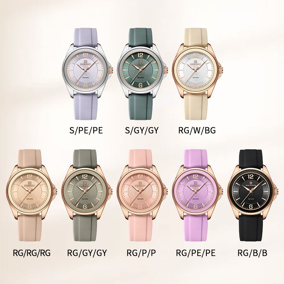 New Style NAVIFORCE Women's Wa - Silicone Band Women 리뷰 및 가격