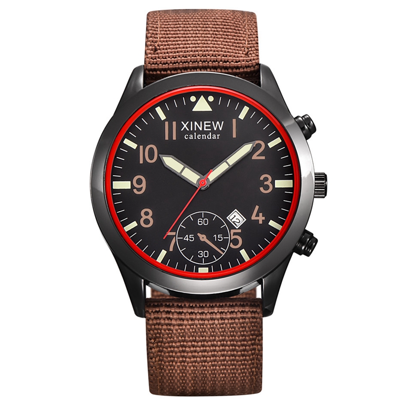 2020 XINEW Watches Men Fashion - Canvas Strap Watch 리뷰 및 가격