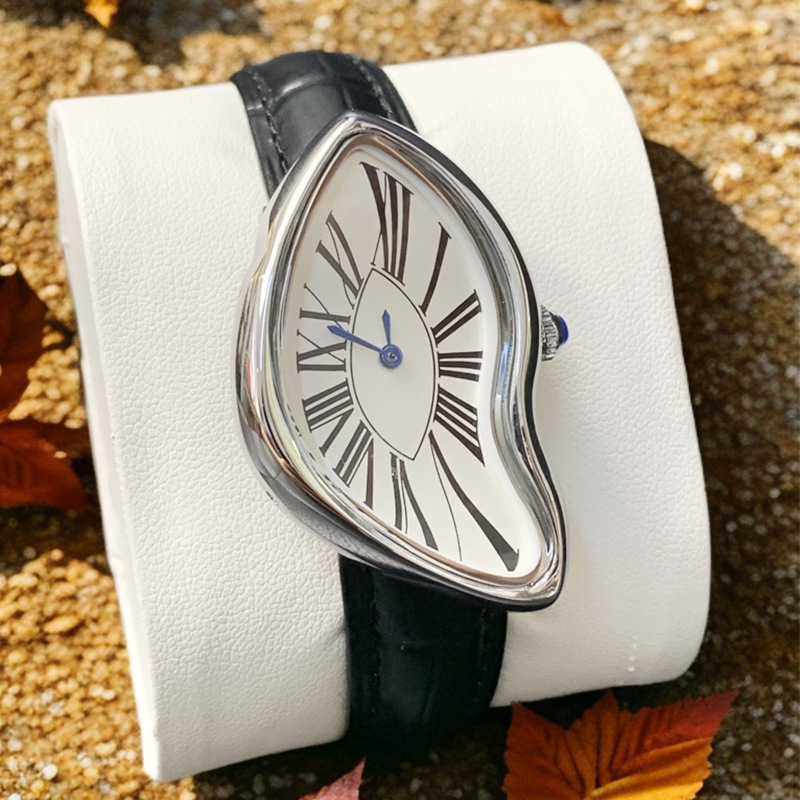 Medieval alien watches melt an - Leather Watch Band Men 리뷰 및 가격