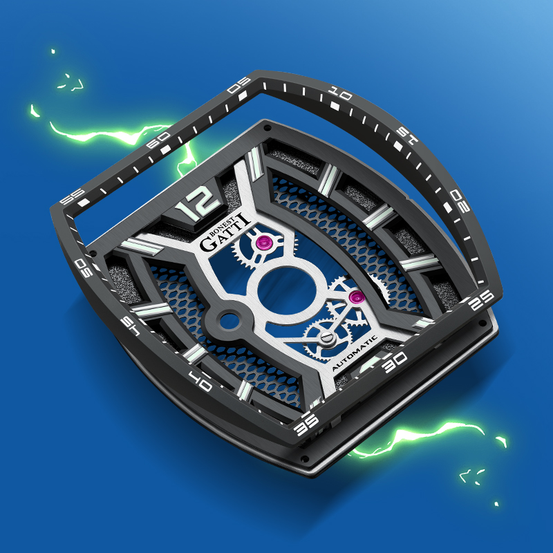 BONEST GATTI Germany Automatic - Rubber Strap Diver 리뷰 및 가격
