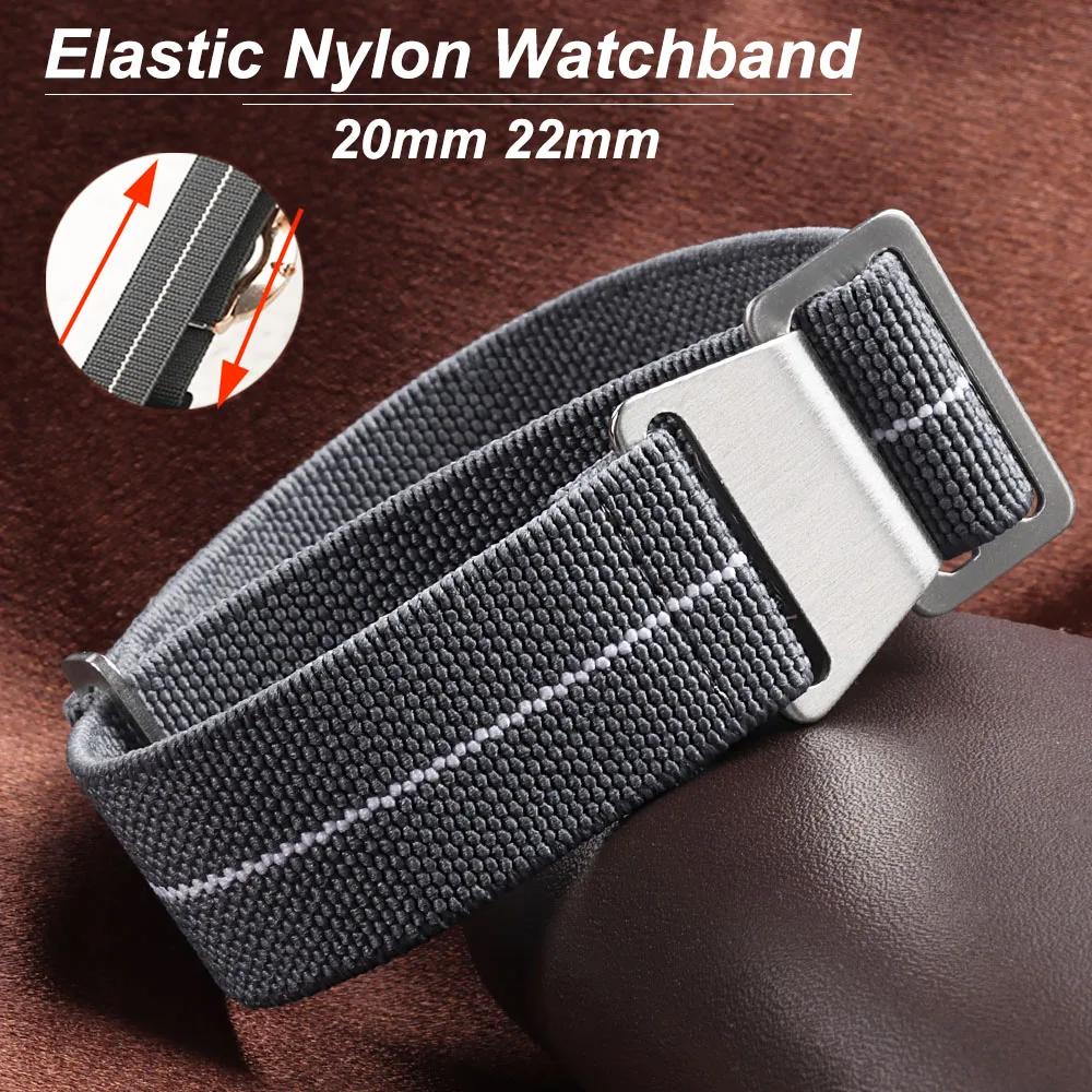 Elastic Watch Strap 60s French - Parachute Strap Elastic 리뷰 및 가격