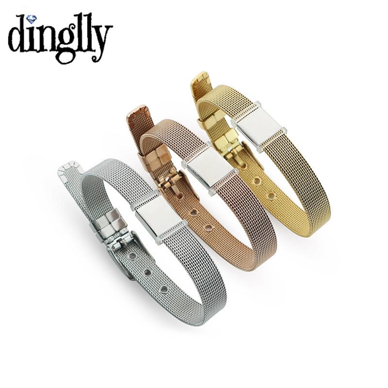DINGLLY 10mm High Quality Stai - Mesh Strap Metal 리뷰 및 가격
