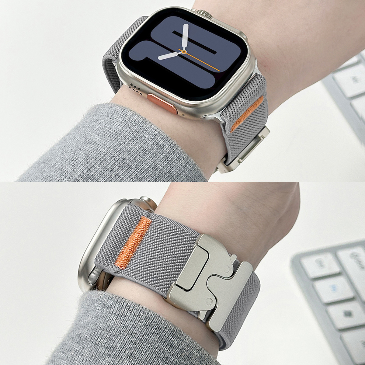 For Apple Watch Band Nylon Ela - Parachute Strap Elastic 리뷰 및 가격