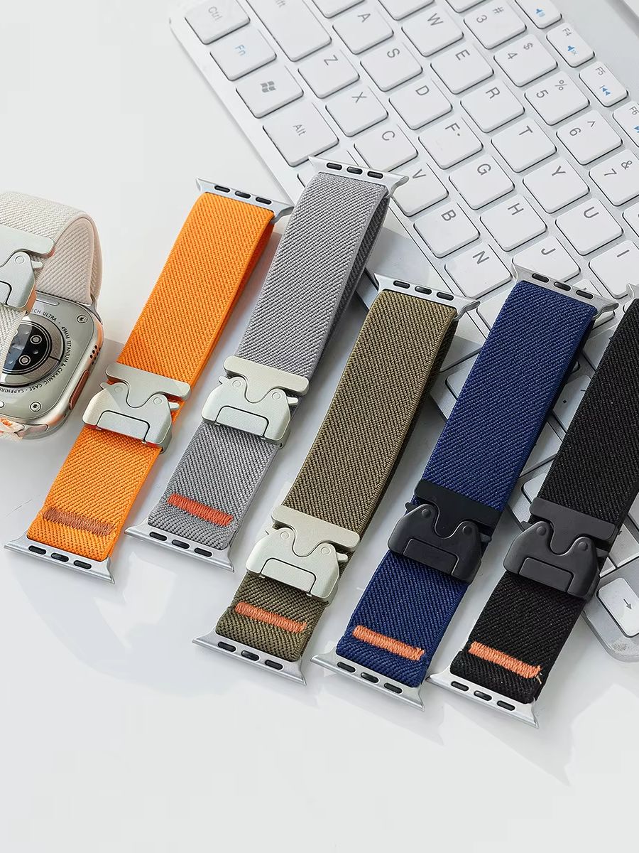 For Apple Watch Band Nylon Ela - Parachute Strap Elastic 리뷰 및 가격