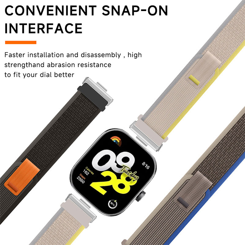 For Xiaomi Redmi Watch 4 Nylon - Sport Loop Velcro 리뷰 및 가격