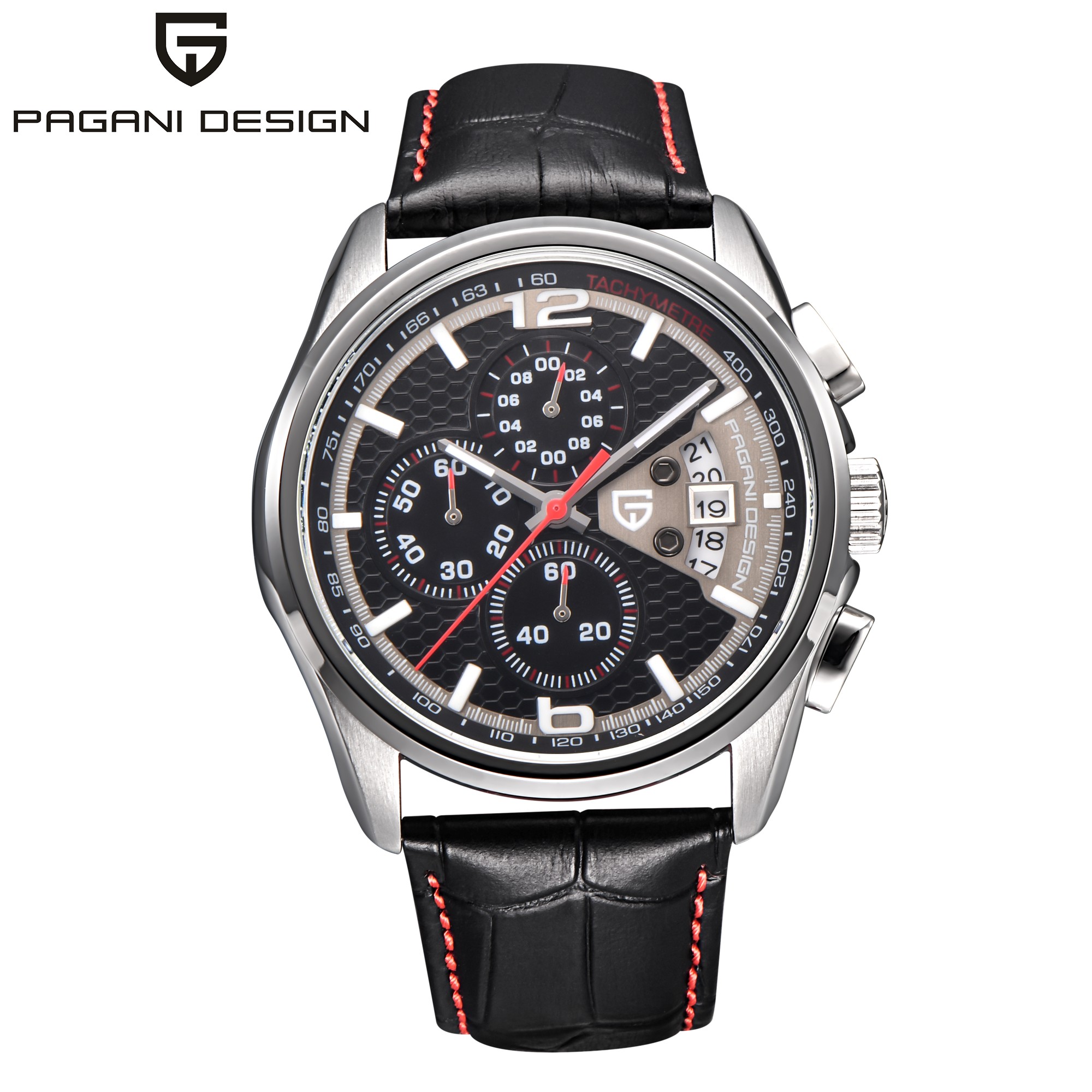 Pagani PD3306 Mens Quartz Watc - Leather Watch Band Men 리뷰 및 가격