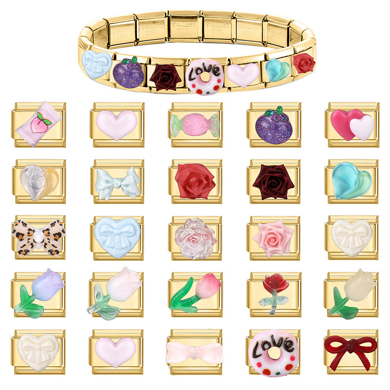 New Vintage Glitter Sun Flower - Butterfly Clasp Deployant 리뷰 및 가격