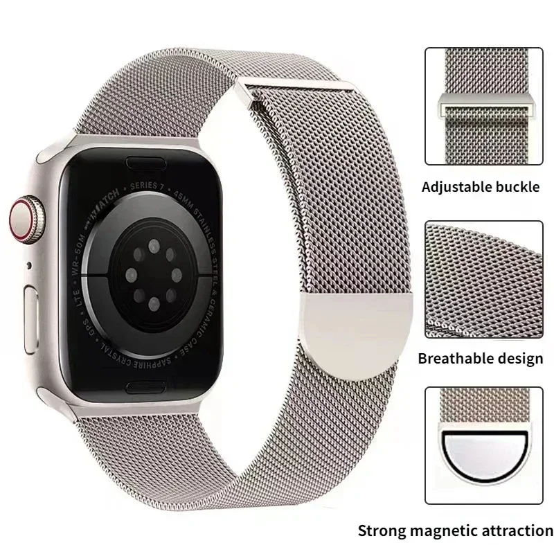 Magnetic Loop Strap For Apple  - Milanese Loop Magnetic 리뷰 및 가격