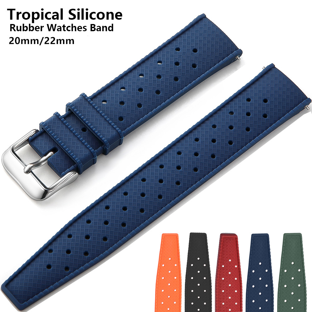 20mm 22mm Tropic Rubber Band f - Rubber Strap Diver 리뷰 및 가격