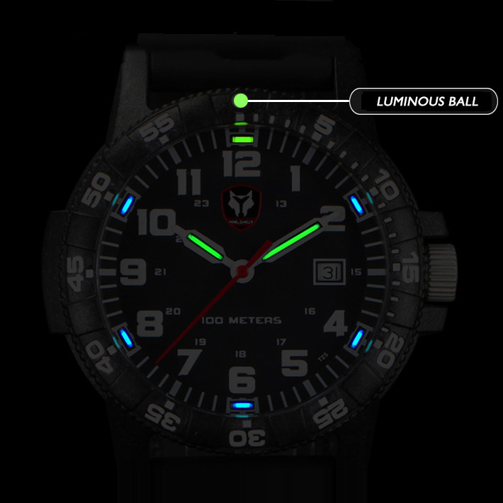 Hnlgnox Mens Pilot Watches Spo - Rubber Strap Diver 리뷰 및 가격
