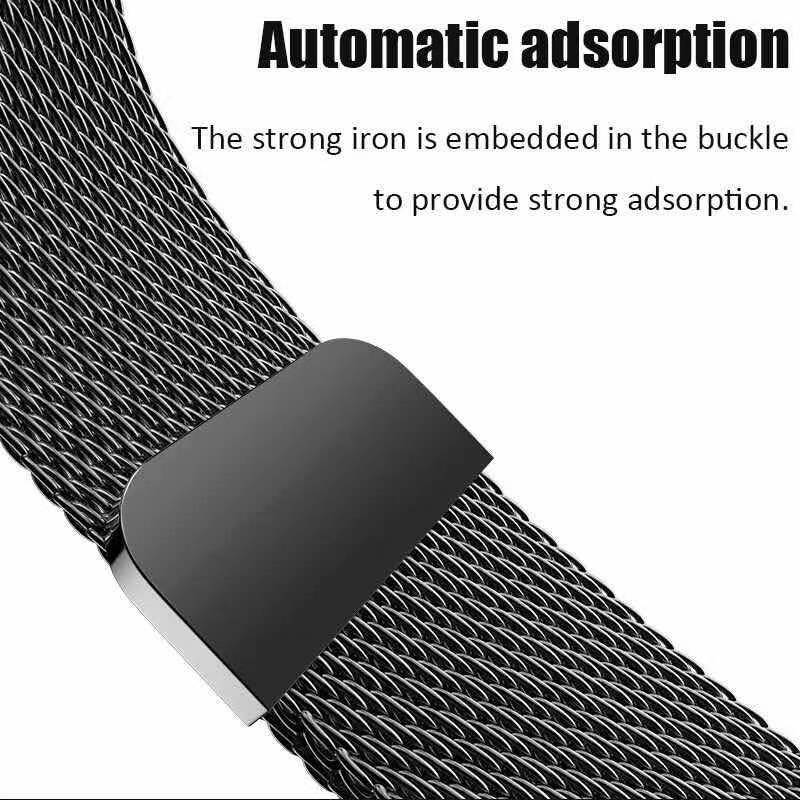 Strap For Xiaomi Mi Band 8 9 a - Milanese Loop Magnetic 리뷰 및 가격