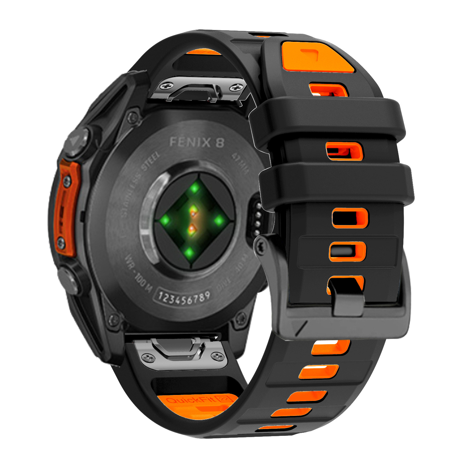 QuickFit 26mm 22mm Silicone Wa - Silicone Watch Band 22Mm 리뷰 및 가격