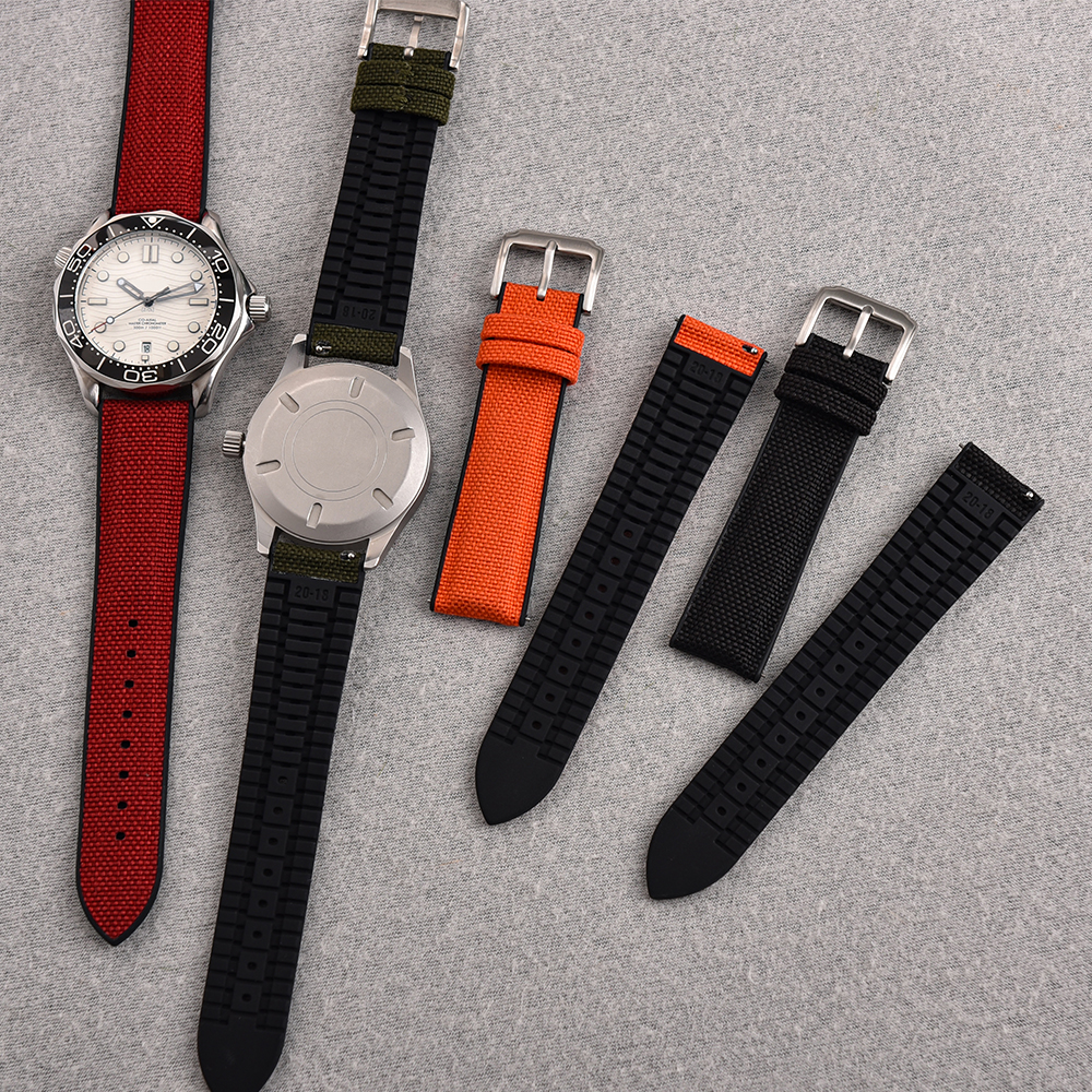 New Design Sailcloth Rubber St - Canvas Strap Watch 리뷰 및 가격