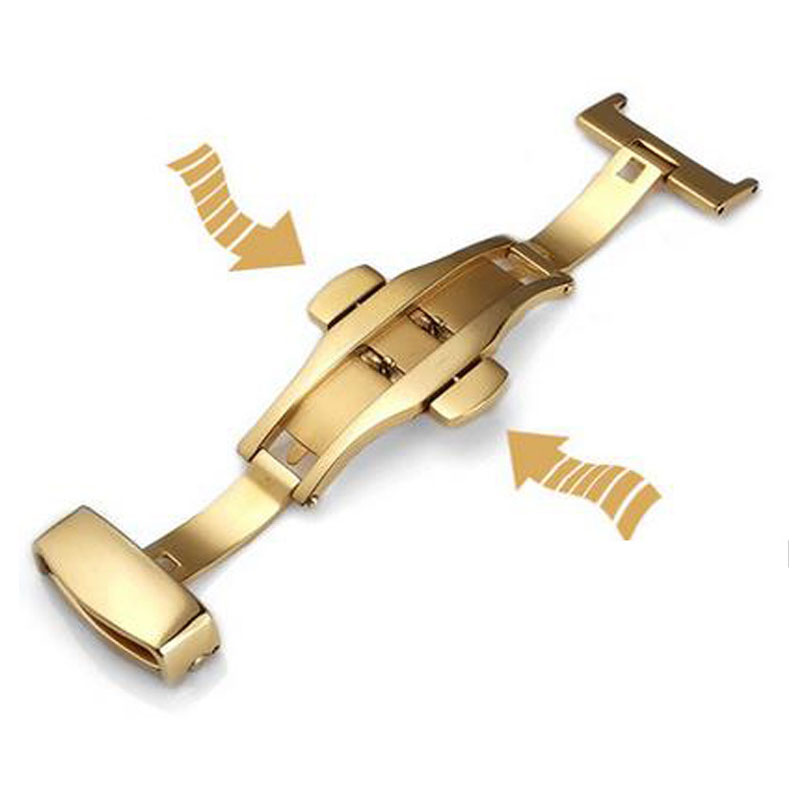 Automatic Double Click Butterf - Butterfly Clasp Deployant 리뷰 및 가격