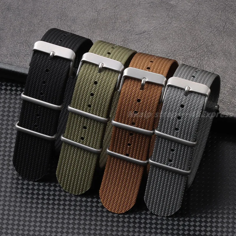 Ribbed Nylon Watch Strap 18mm  - Nato Strap Nylon 리뷰 및 가격