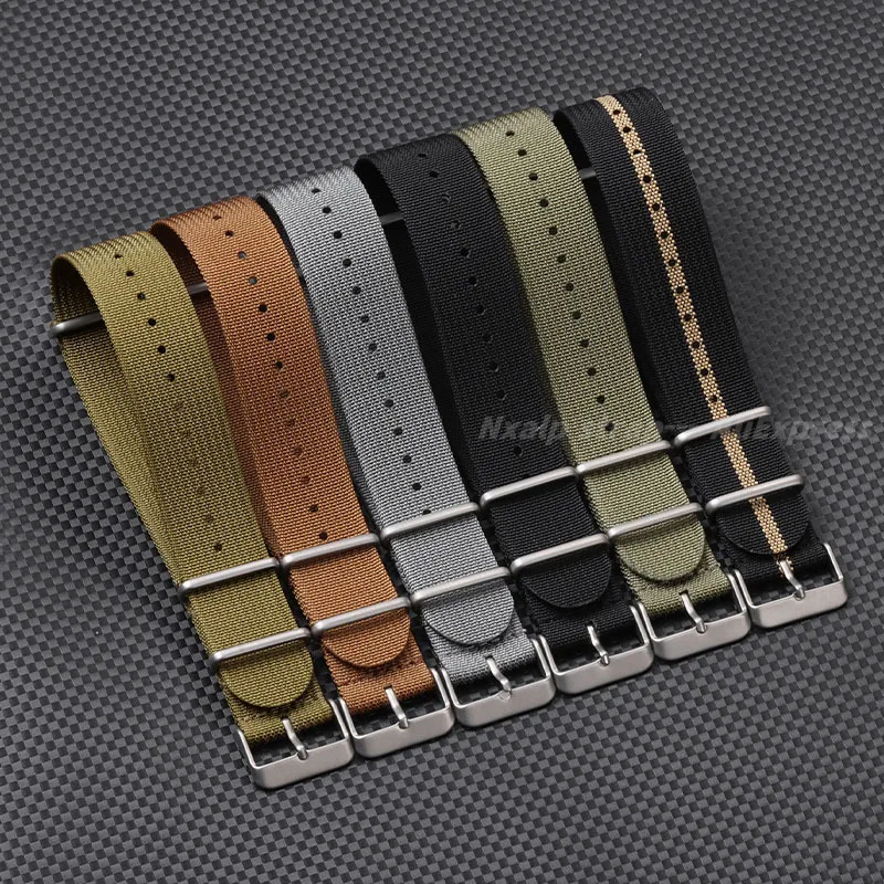 Ribbed Nylon Watch Strap 18mm  - Nato Strap Nylon 리뷰 및 가격